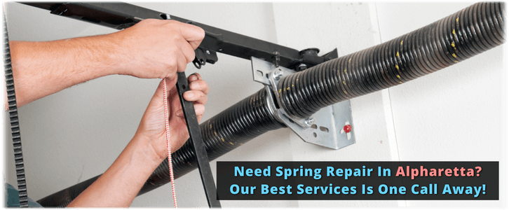 Broken Garage Door Spring Repair Alpharetta